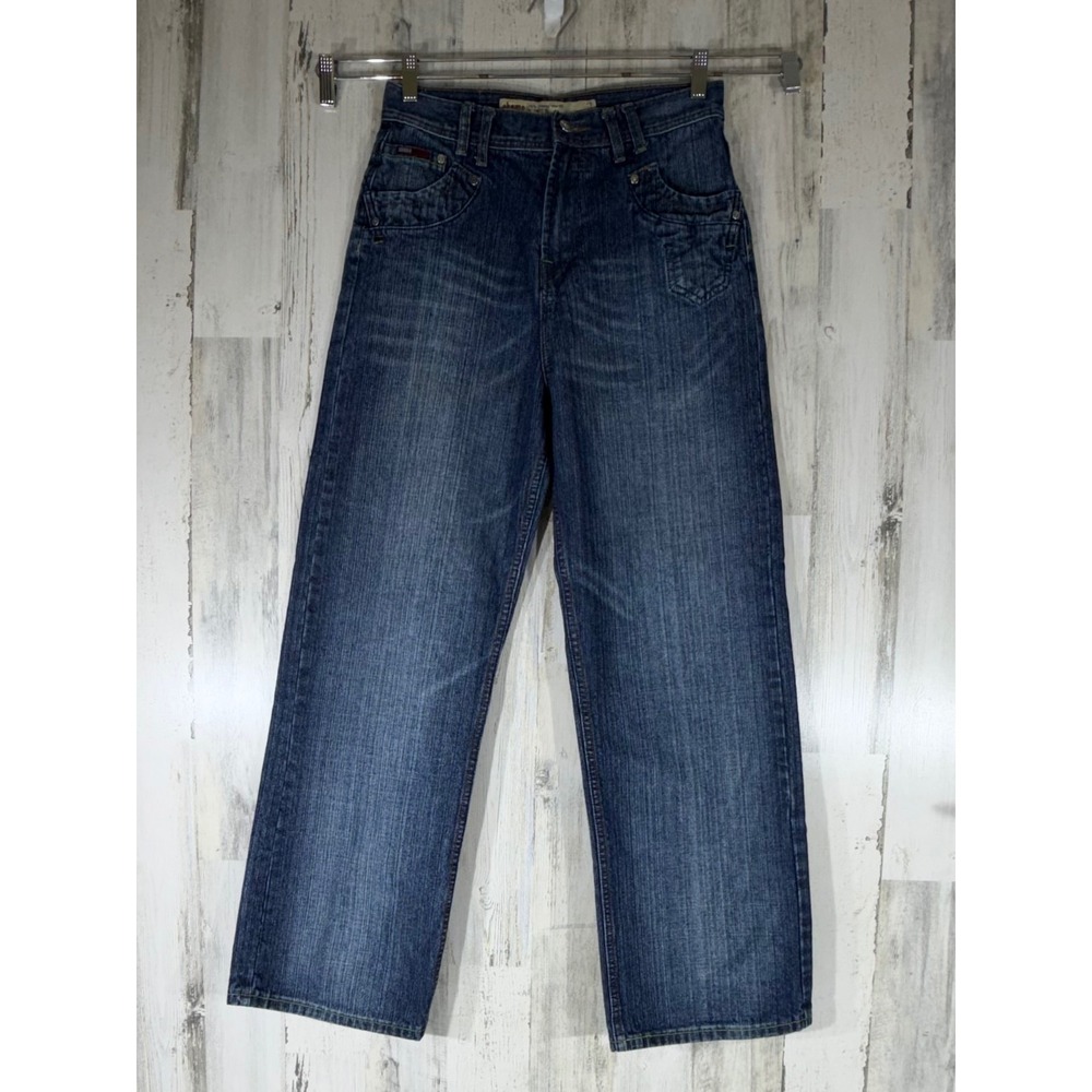 Chams Jeans Wide Leg Jeans 18 (30x30.5) Y2K Baggy Relaxed Fit Denim READ FLAWED